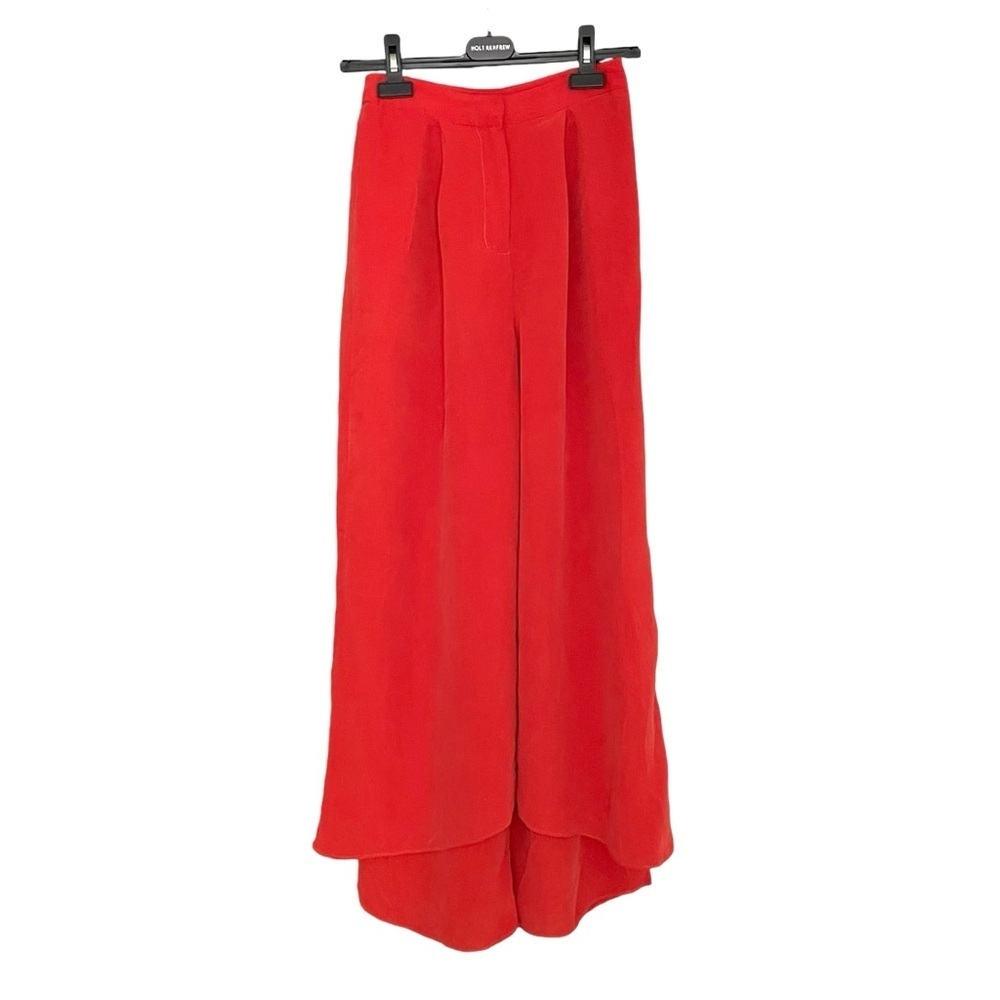 C/MEO COLLECTIVE Step Aside High Waisted Wide Leg Pants Burnt Orange XS